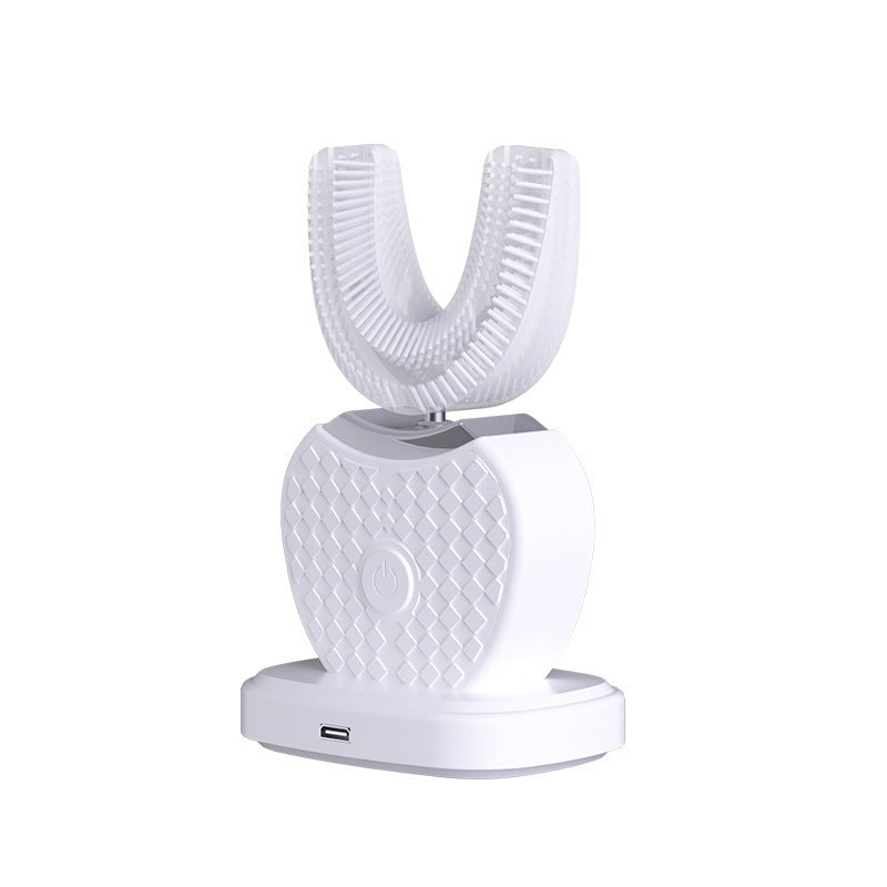 U-Shaped Electric Toothbrush with Automatic Cleaning