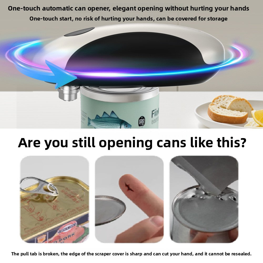 Electric Can Opener Automatic Kitchen Tool