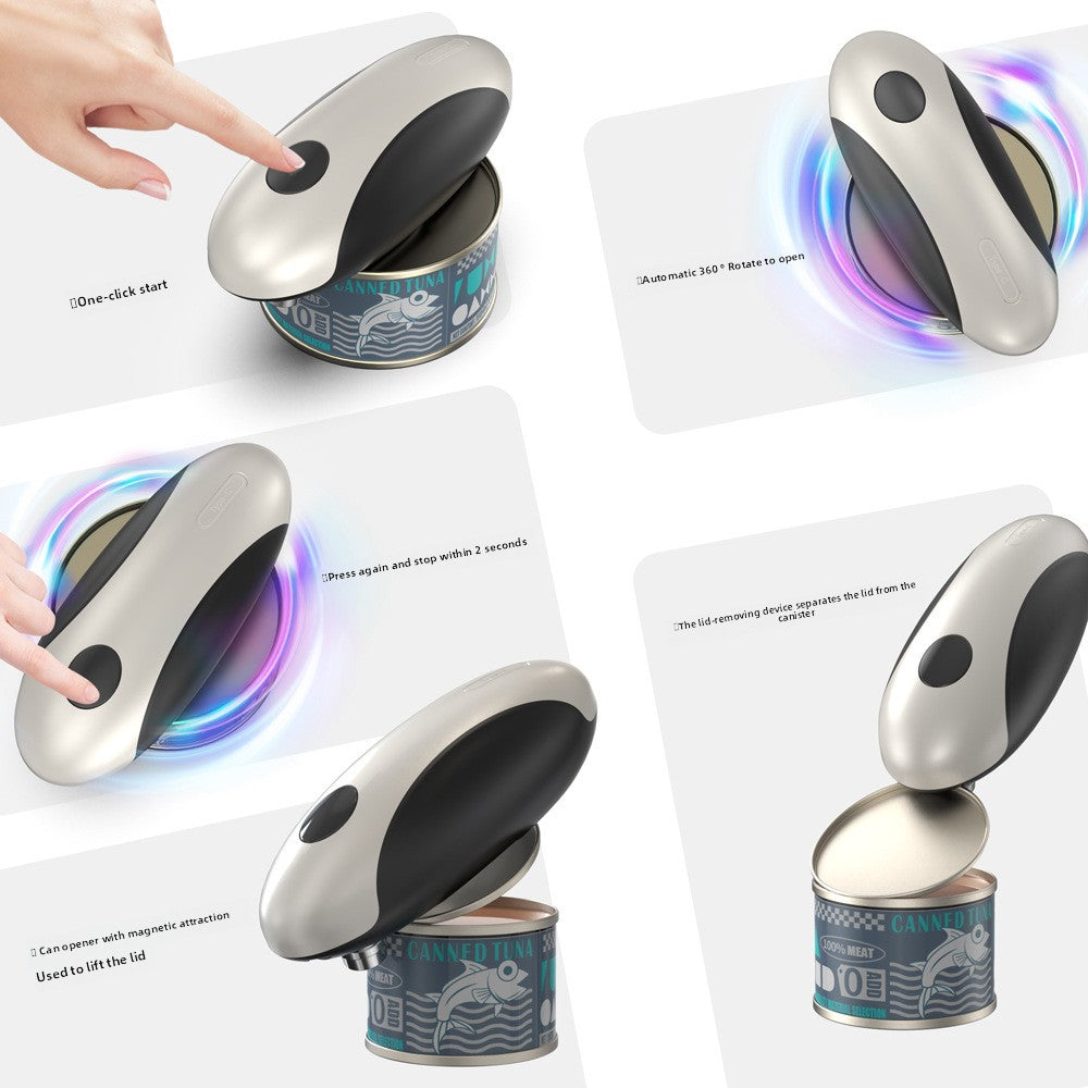 Electric Can Opener Automatic Kitchen Tool