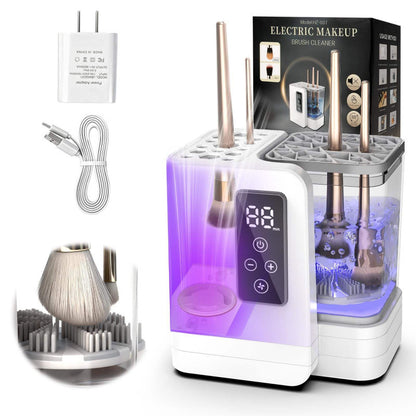 Professional 5 in 1 electric makeup brush cleaner dryer