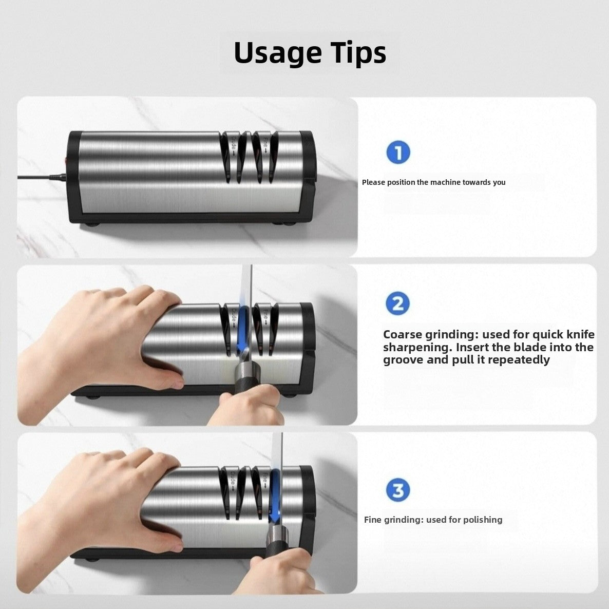 Electric Kitchen Knife Sharpener