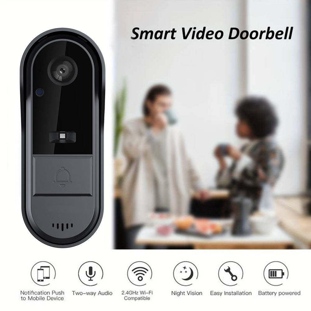 Smart wireless outdoor doorbell camera