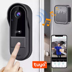 Smart wireless outdoor doorbell camera