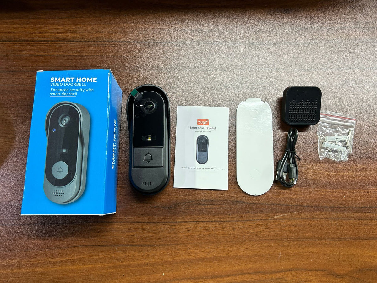 Smart wireless outdoor doorbell camera