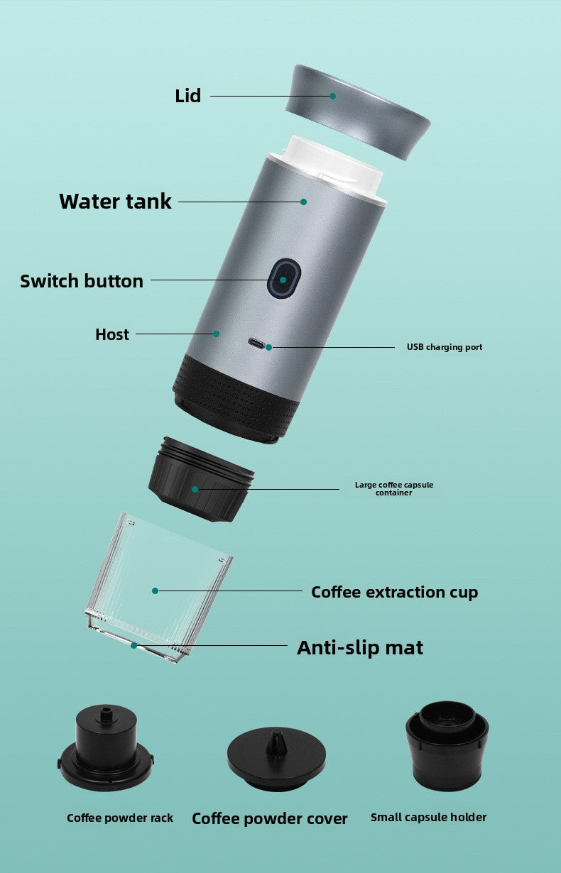 Portable coffee maker