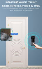 Smart wireless outdoor doorbell camera
