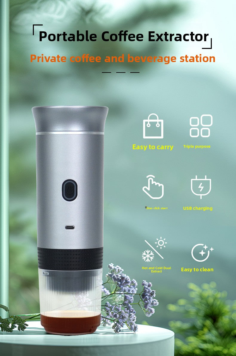 Portable coffee maker