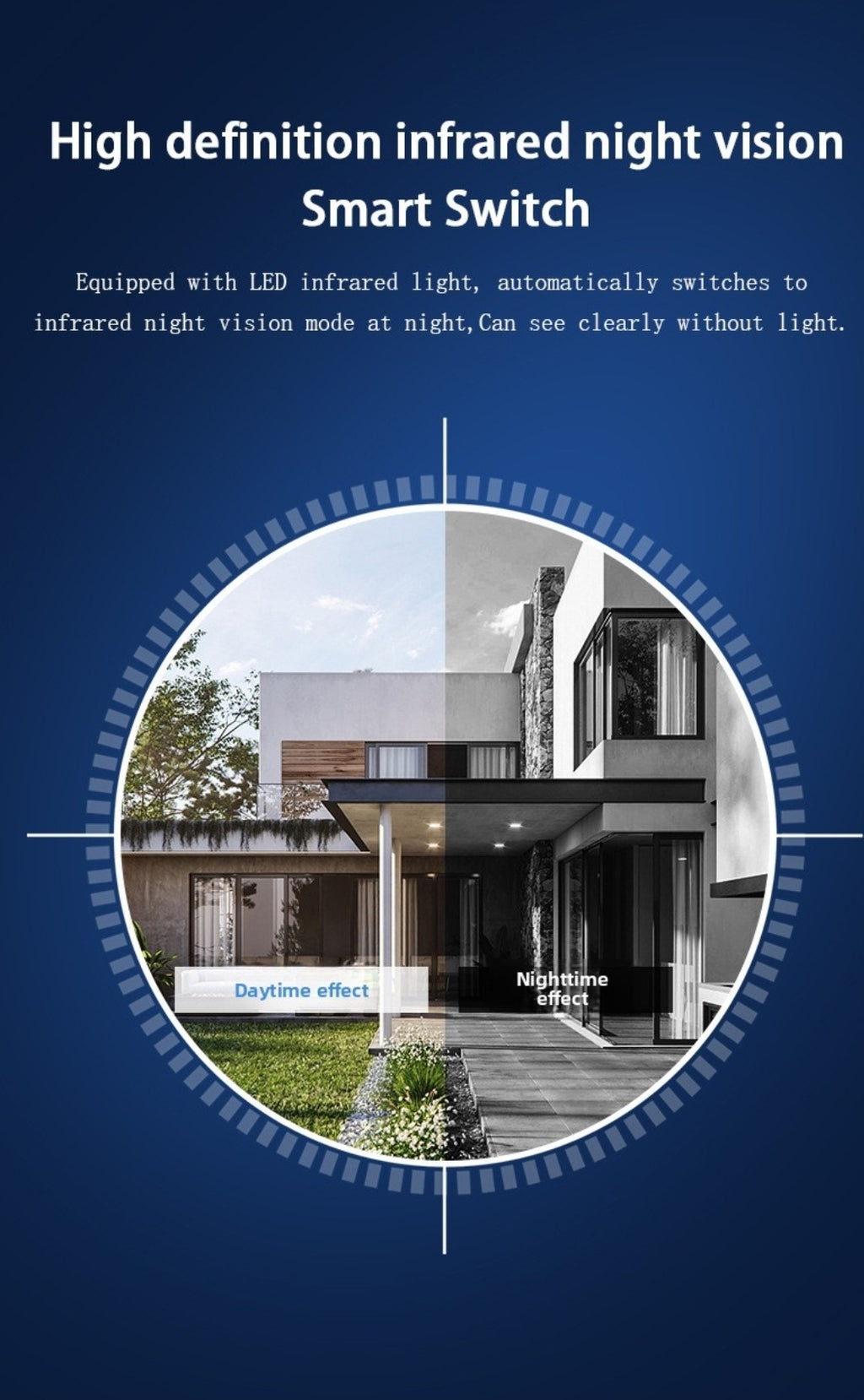 Smart wireless outdoor doorbell camera